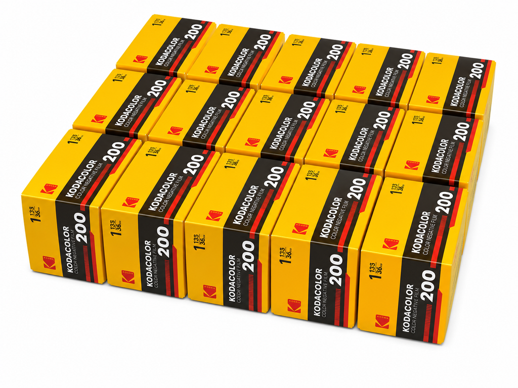 15X Kodak Kodacolor 200 Color Negative Film (35mm Roll Film, 36 Exposures)
