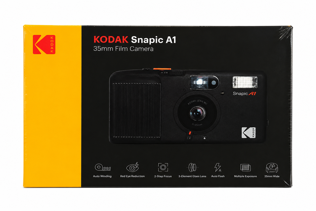 Kodak Snapic A1 35mm Film Camera (Rhino Gray)