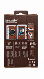 Fujifilm instax mini EVO Hybrid Instant Camera, Brown – photo 4 of 4