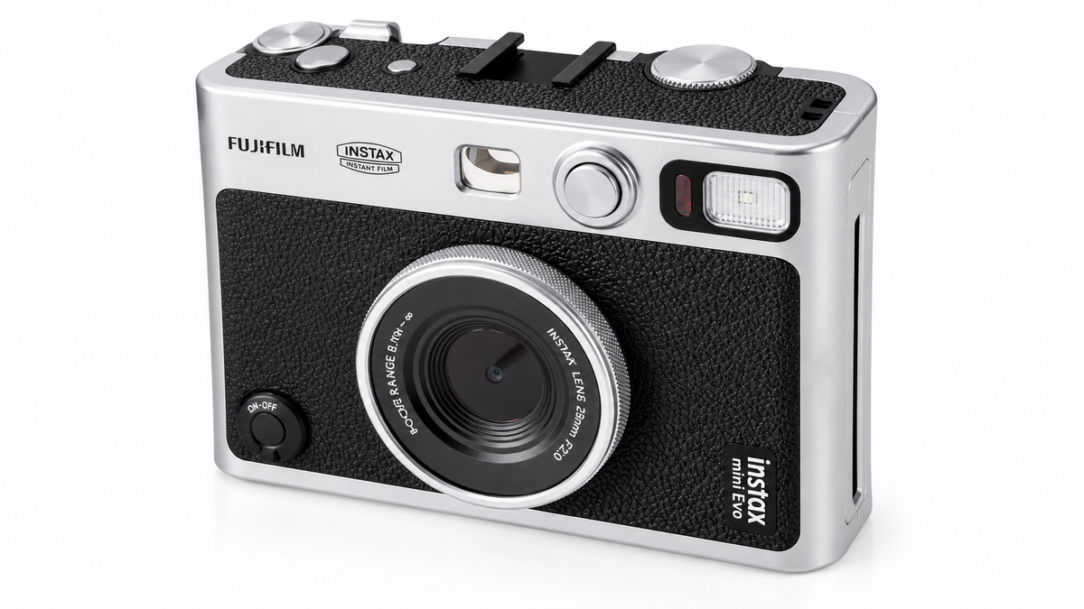 Fujifilm instax mini EVO Hybrid Instant Camera, Black – photo 3 of 4