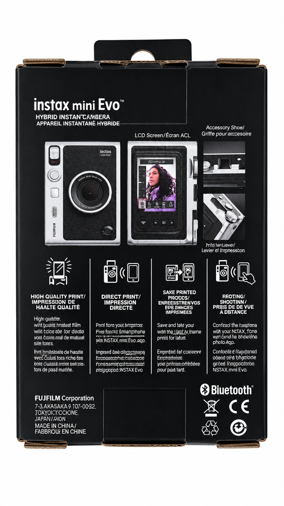 Fujifilm instax mini EVO Hybrid Instant Camera, Black – photo 4 of 4