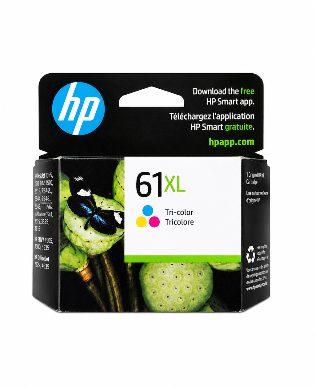 HP 61XL Tri-Color Ink Cartridges CH564WN